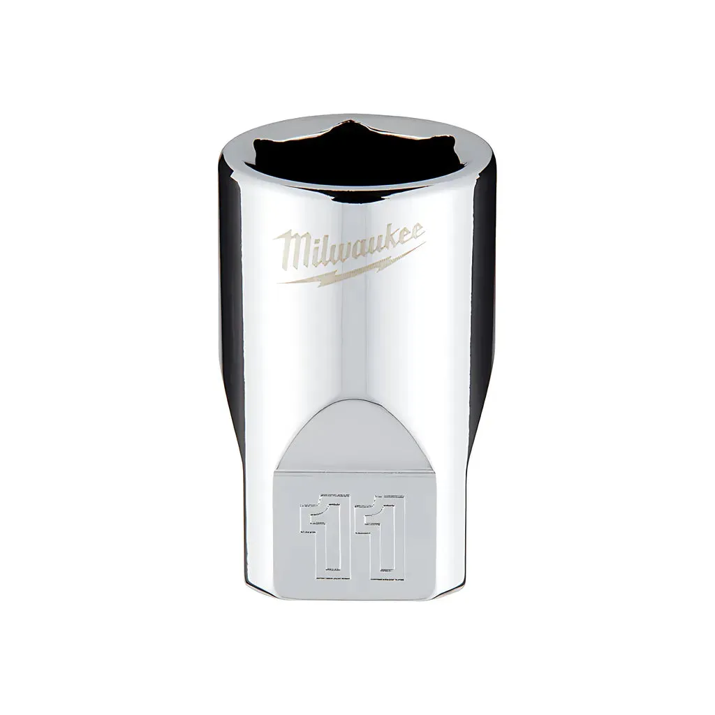 1/4 in. Drive 11mm Metric 6-Point Socket