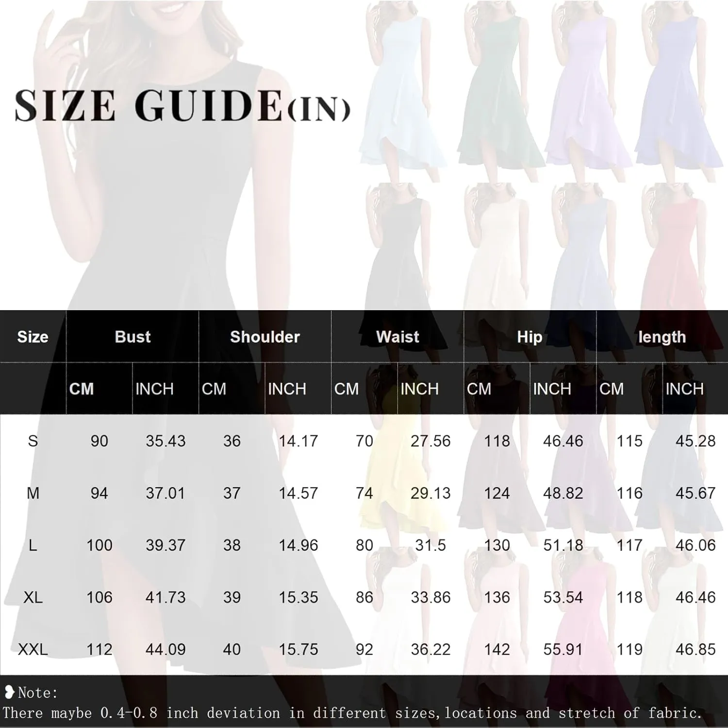 4th of July Dresses Women's Fashion Casual Zipper Sleeveless Round Neck Independence Day Elegant Temperament Ruffle Dresses