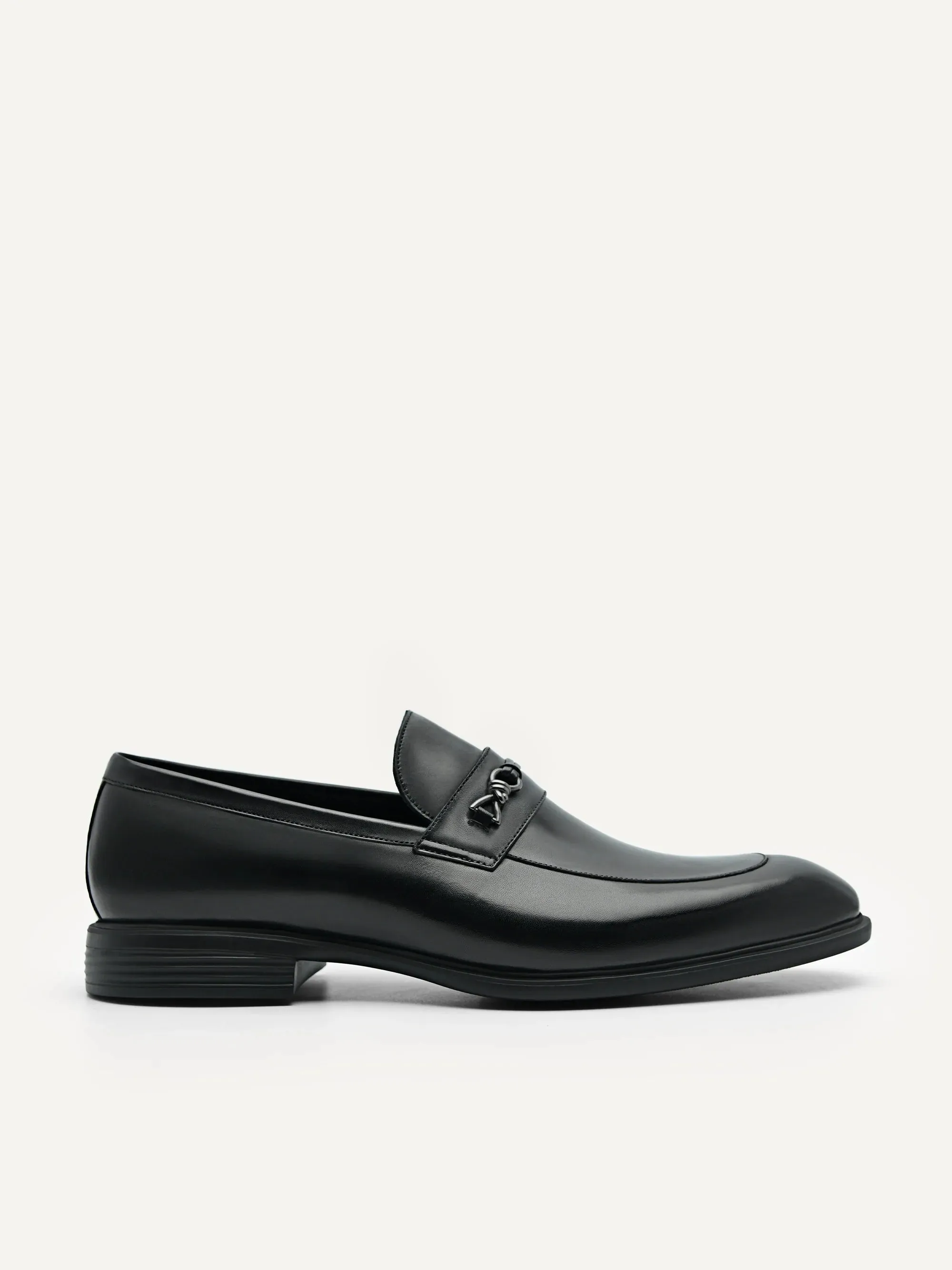 Altitude Lightweight Leather Loafers with Metal Bit