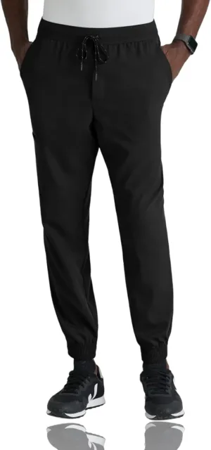 BARCO Grey's Anatomy Spandex Stretch Direct - Striker Scrub Jogger for Men, Elastic Waist Band Men's Scrub Pant