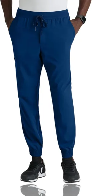 BARCO Grey's Anatomy Spandex Stretch Direct - Striker Scrub Jogger for Men, Elastic Waist Band Men's Scrub Pant