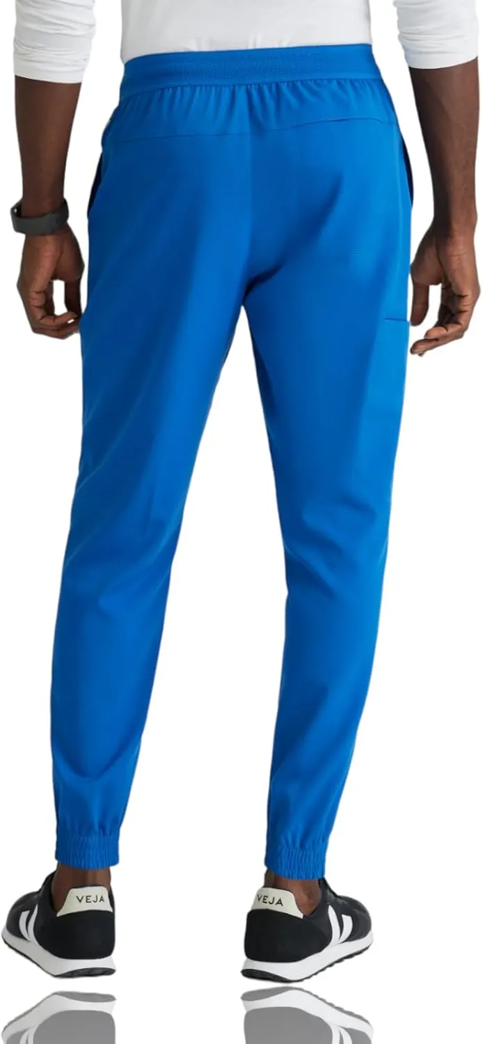 BARCO Grey's Anatomy Spandex Stretch Direct - Striker Scrub Jogger for Men, Elastic Waist Band Men's Scrub Pant