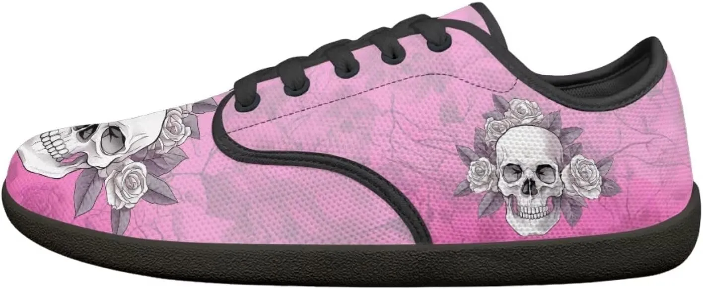 Binienty Lace Up Walking Sneakers for Women Men Zero Drop Sole Barefoot Shoes Wide Width Flats