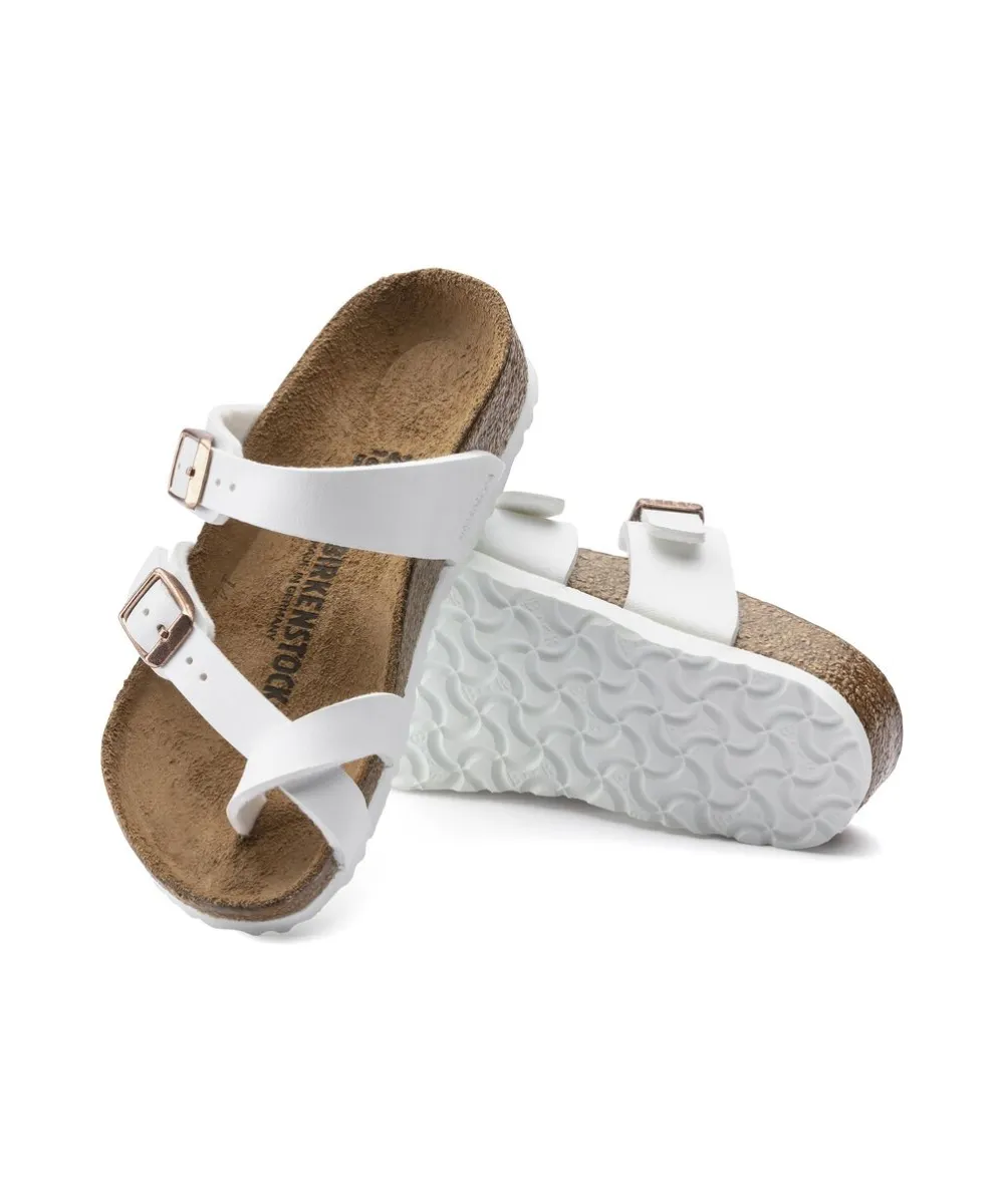 BIRKENSTOCK MAYARI KIDS NARROW FIT IN WHITE