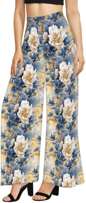 Blood Splatter Women's High Waist Pants Colorful Colorblock Beach Palazzo Long Pant Polka Dot Lounge Pant Trouser