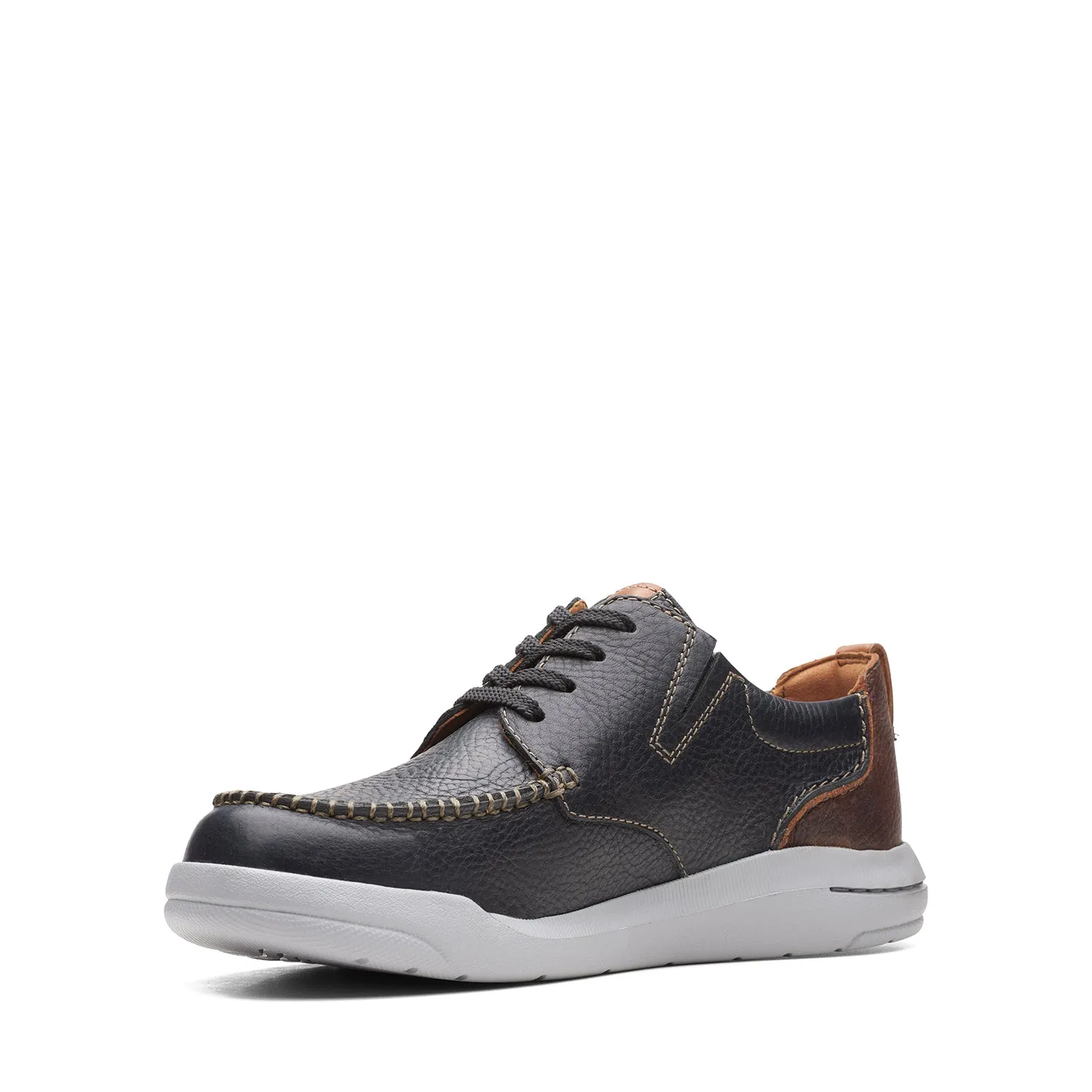 Clarks Driftway Low Shoes (Wide Fit)