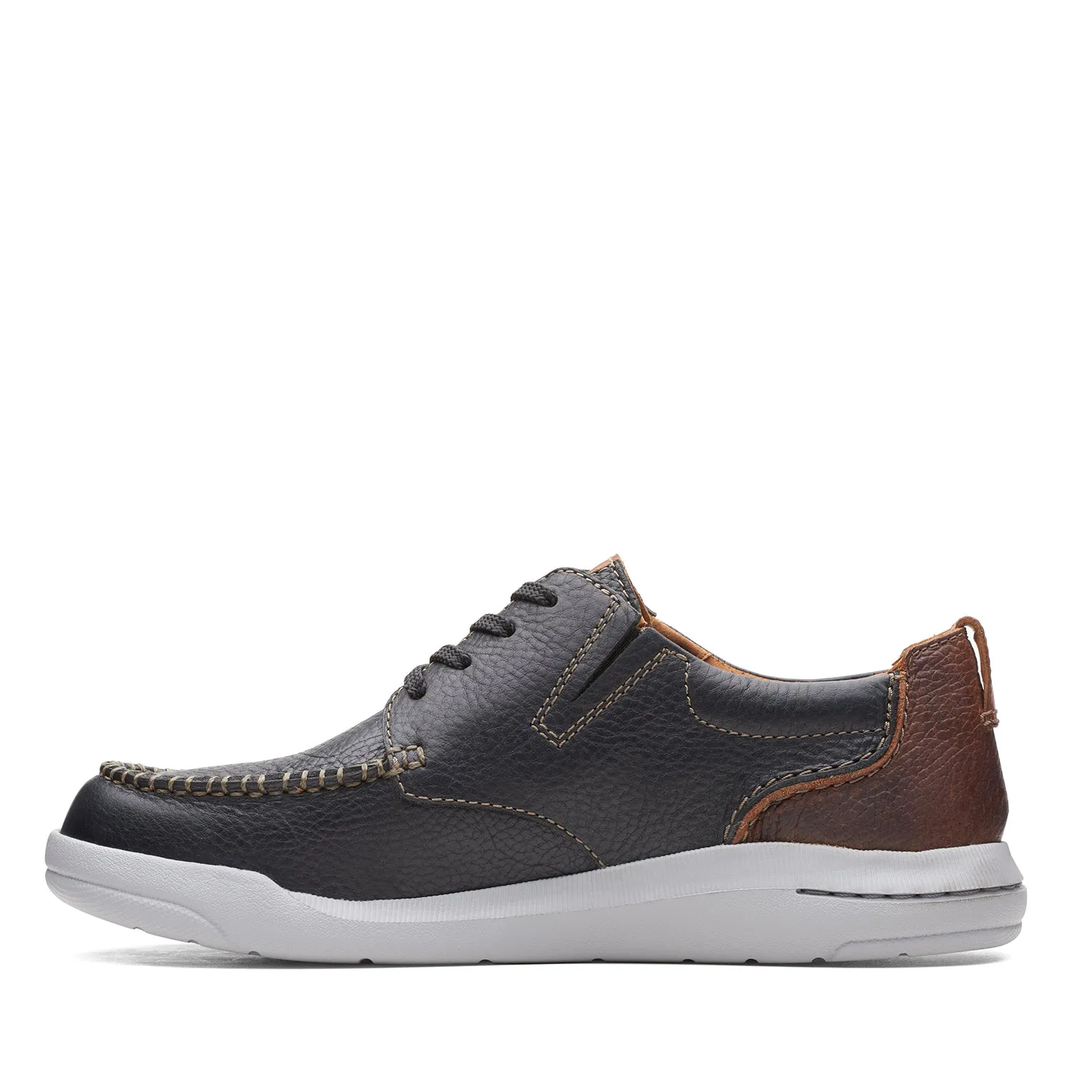 Clarks Driftway Low Shoes (Wide Fit)
