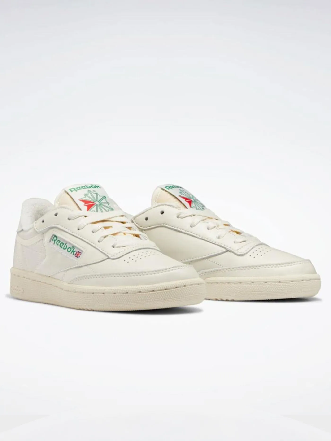 Club C 85 Vintage Chalk/Alabaster/Glen Green Shoes