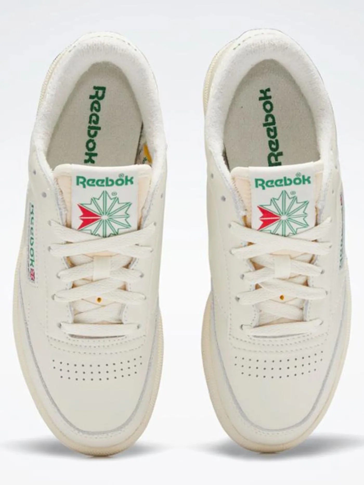 Club C 85 Vintage Chalk/Alabaster/Glen Green Shoes