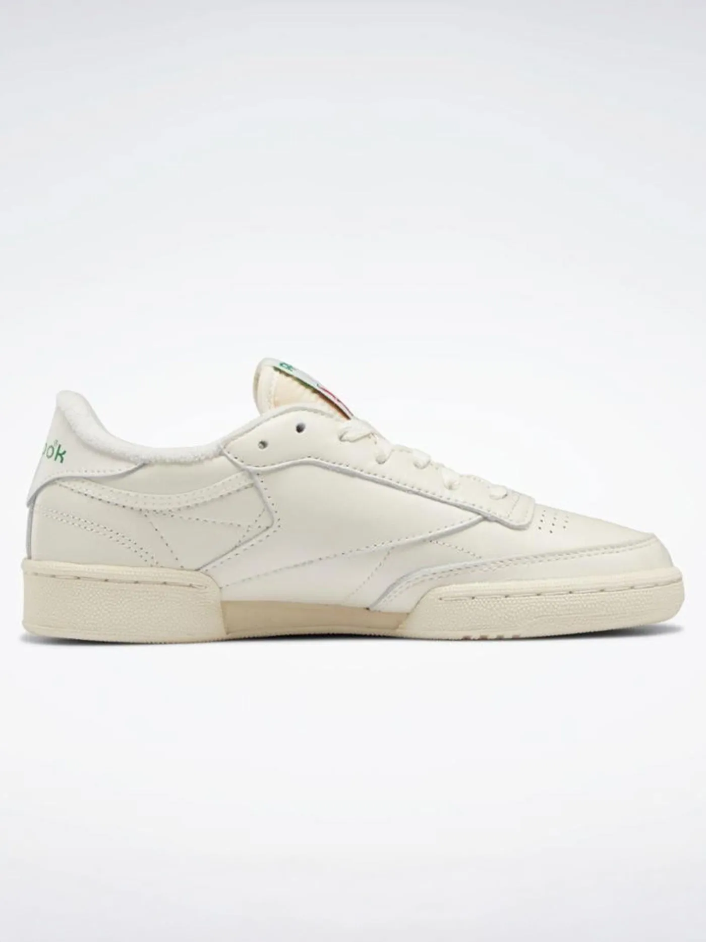 Club C 85 Vintage Chalk/Alabaster/Glen Green Shoes