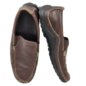 Cole Haan Shoes Loafers Mens Size 9M Brown Leather Slip On Loafers c04059