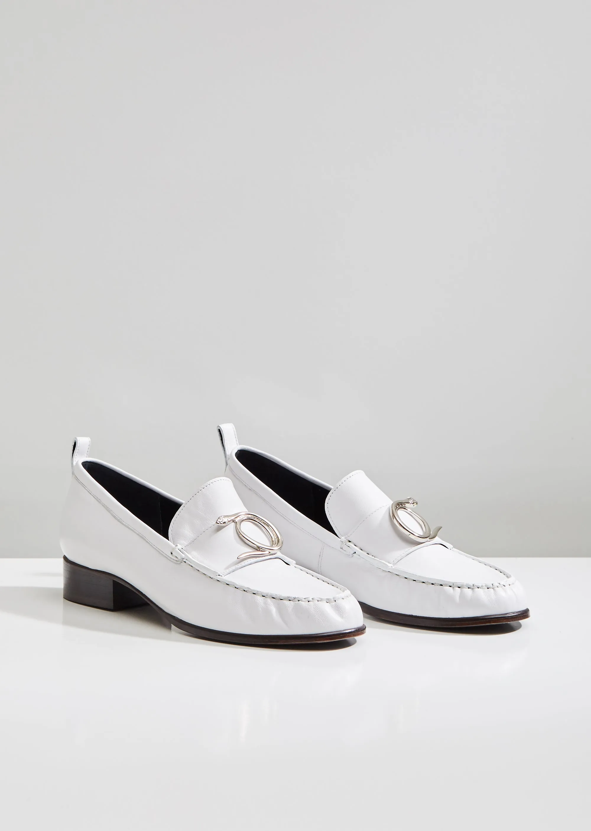 Contrast Stitch Mocassin