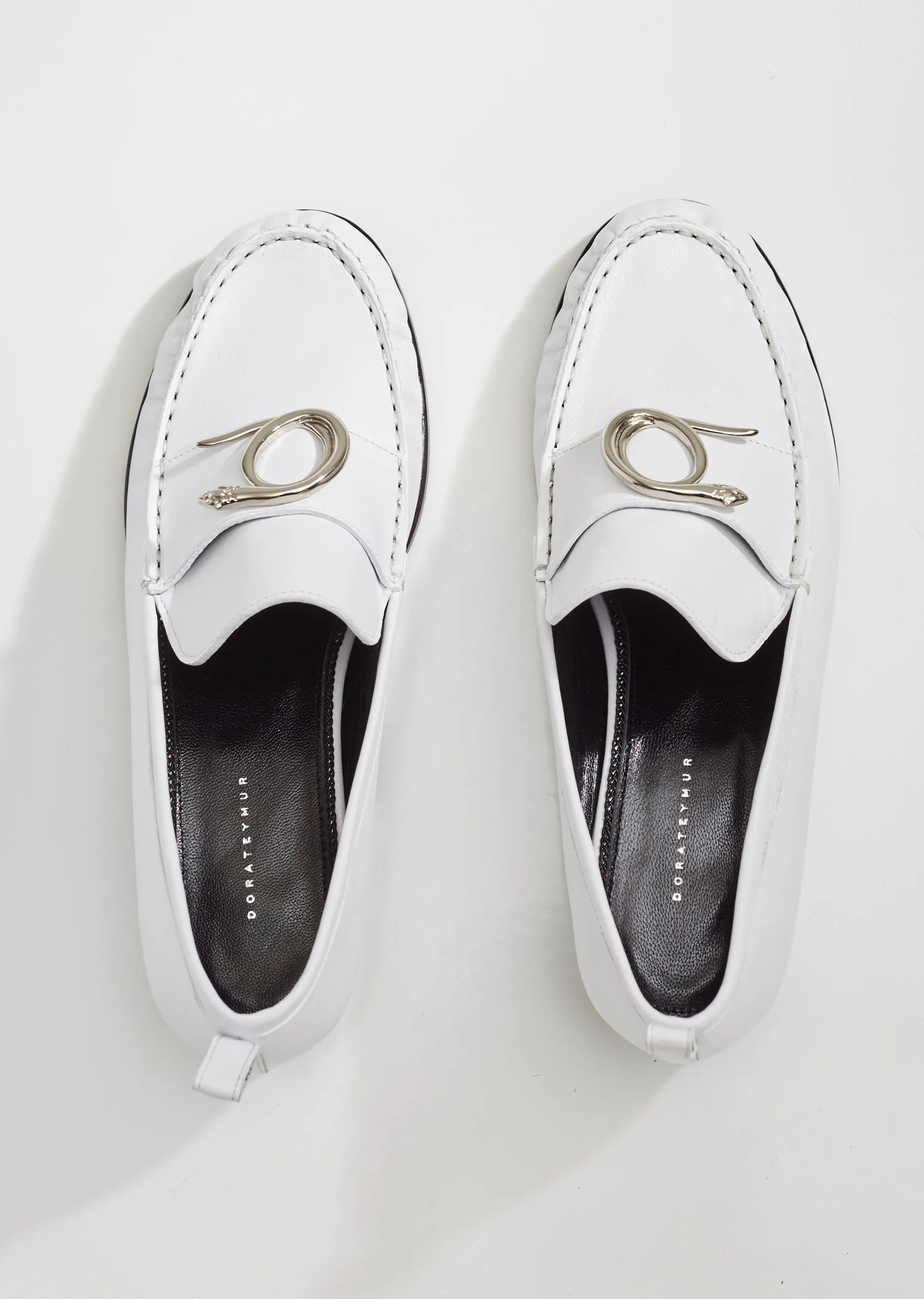 Contrast Stitch Mocassin