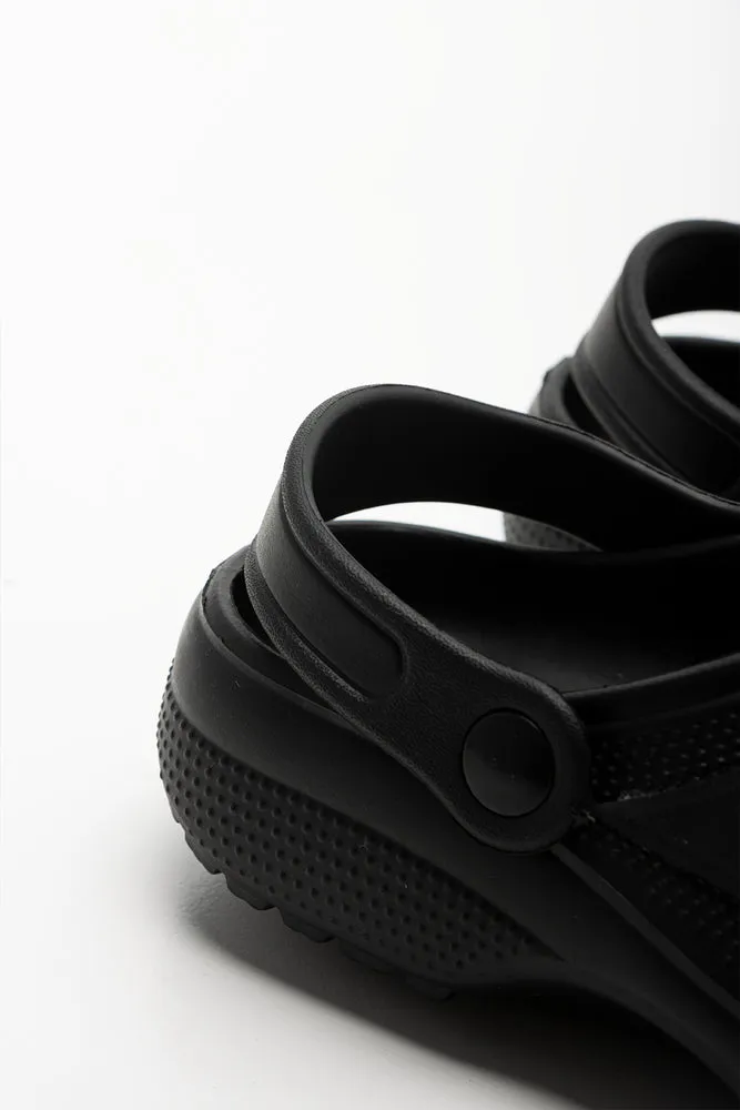 Dinosaur Clog Black