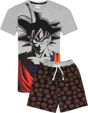 Dragonball Z Goku Character Men's Pyjamas Short OR Long Leg Options