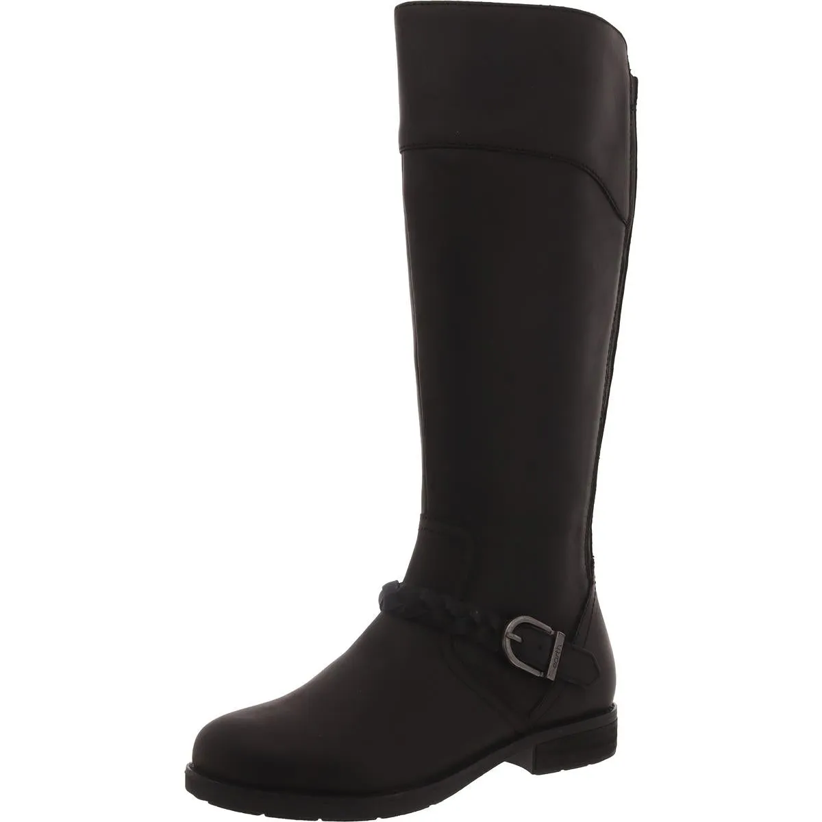 Earth Womens Mira Leather Tall Knee-High Boots