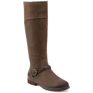 Earth Womens Mira Leather Tall Knee-High Boots