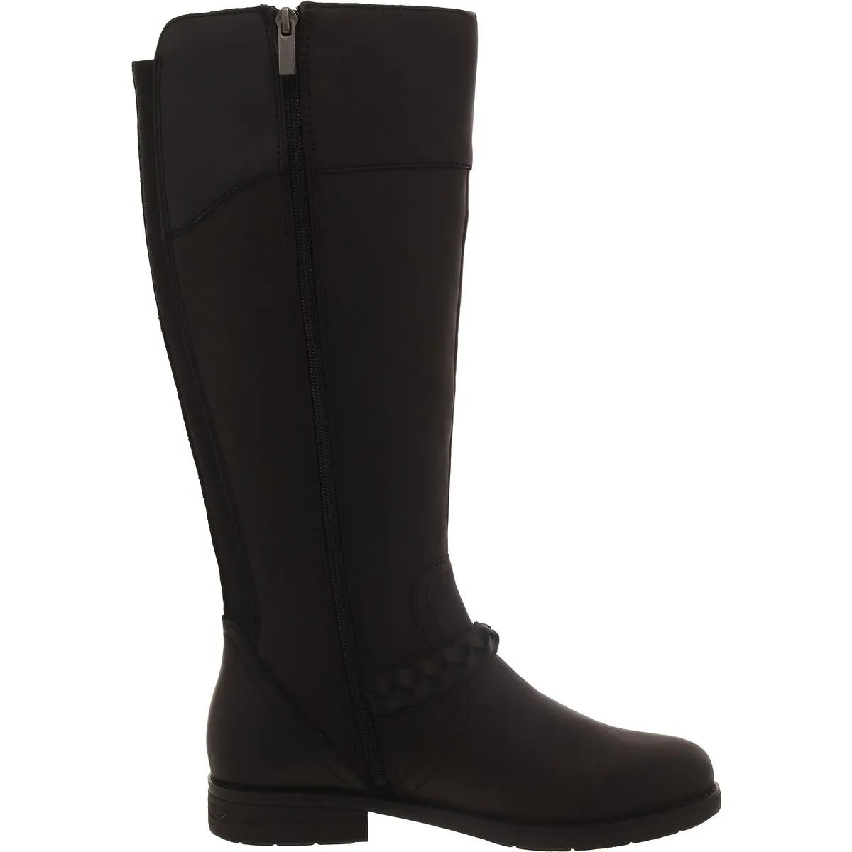 Earth Womens Mira Leather Tall Knee-High Boots