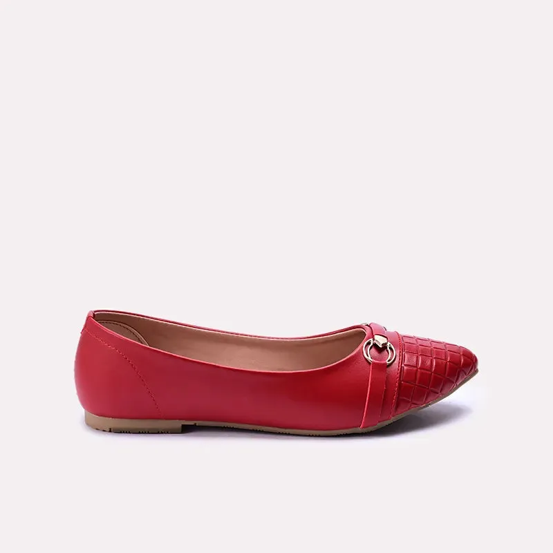 Emmaline Red Casual Pumps 0431142