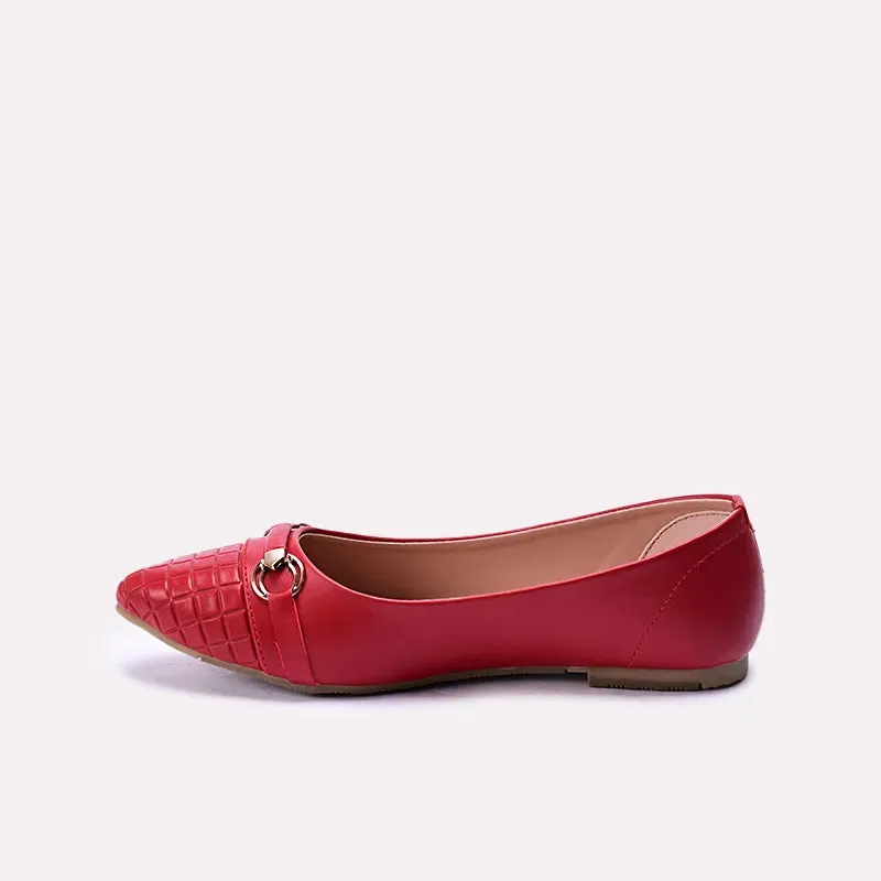 Emmaline Red Casual Pumps 0431142