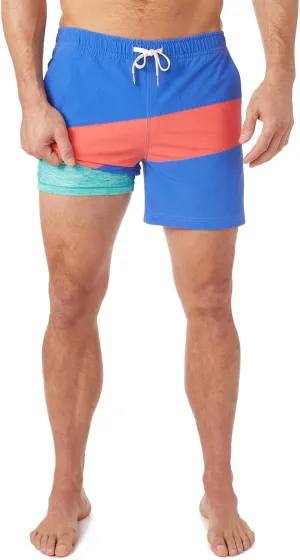 Fair Harbor The Bungalow Trunk  Men's Swim Suits with Liner, 5-inch Inseam  Anti-Chafe, Relaxed-fit Swim Trunks