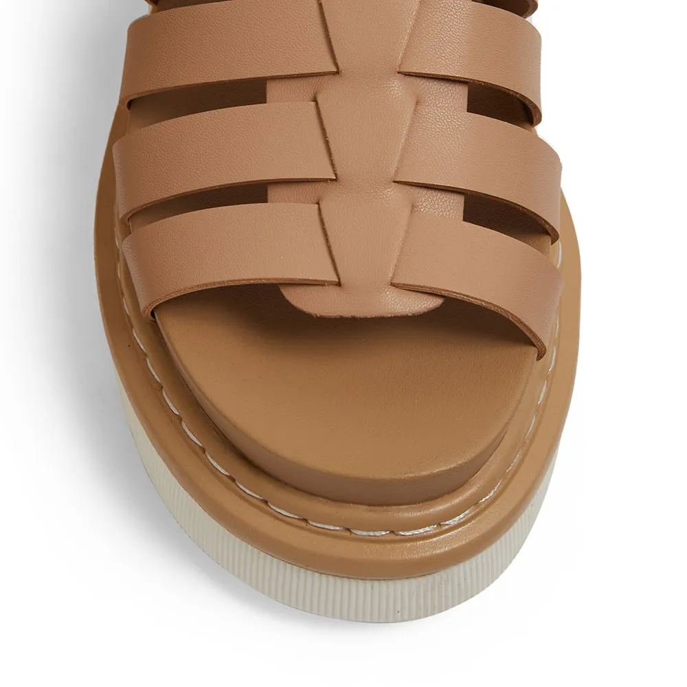 Force Sandal in Natural Smooth