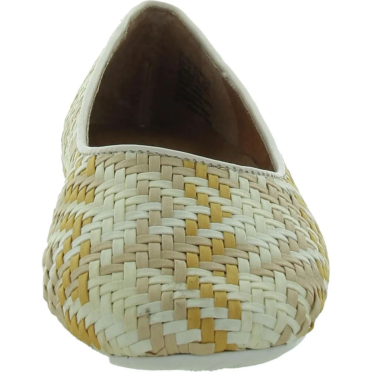 Gentle Souls by Kenneth Cole Womens Eugene Travel Woven Flat Ballet Flats