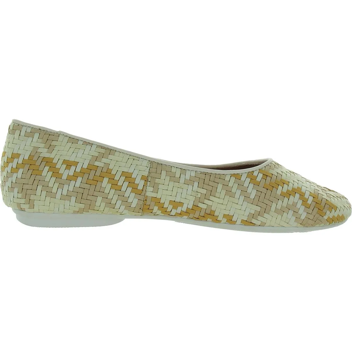 Gentle Souls by Kenneth Cole Womens Eugene Travel Woven Flat Ballet Flats