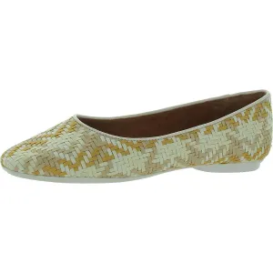 Gentle Souls by Kenneth Cole Womens Eugene Travel Woven Flat Ballet Flats