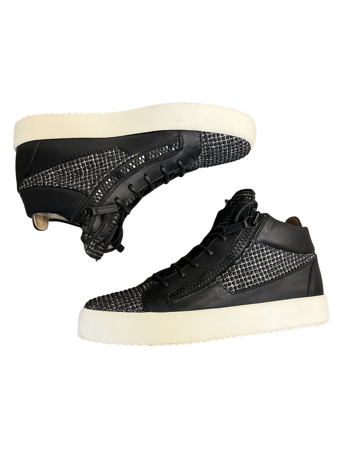 GIUSEPPE ZANOTTI SWAROVSKI CRYSTAL STUDDED SNEAKERS