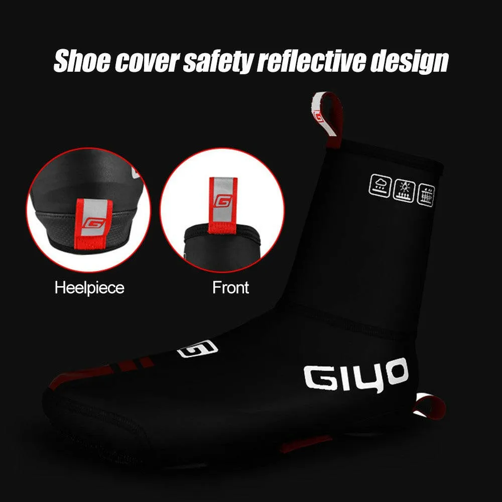 GIYO Outdoor Windproof Waterproof Dustproof MTB Rode Cycling Thin Mixed Color Smooth Shoe Cover