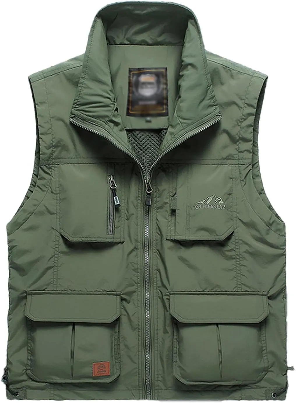 Hbufnha Mens Lightweight Vest Work Travel Safari Sport Jacket Padded Puffer Vest