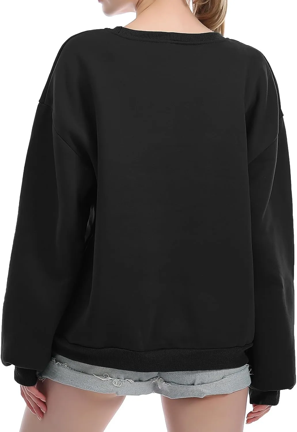 KEEVICI Women's Cute Sweatshirts Skateboarding Frog Long Sleeve Hoodie Pullover Tops