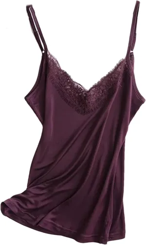 Lace Camisole For Women Spaghetti Strap Tops V-Neck Vest For lady
