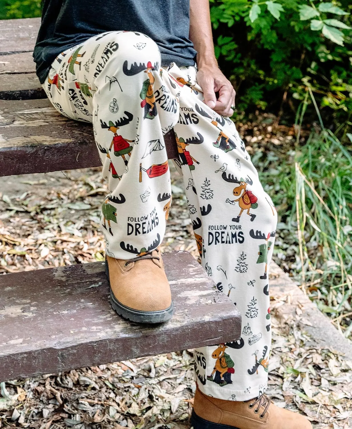 Lazy One Animal Pajama Pants for Men, Men's Separate Bottoms, Lounge Pants