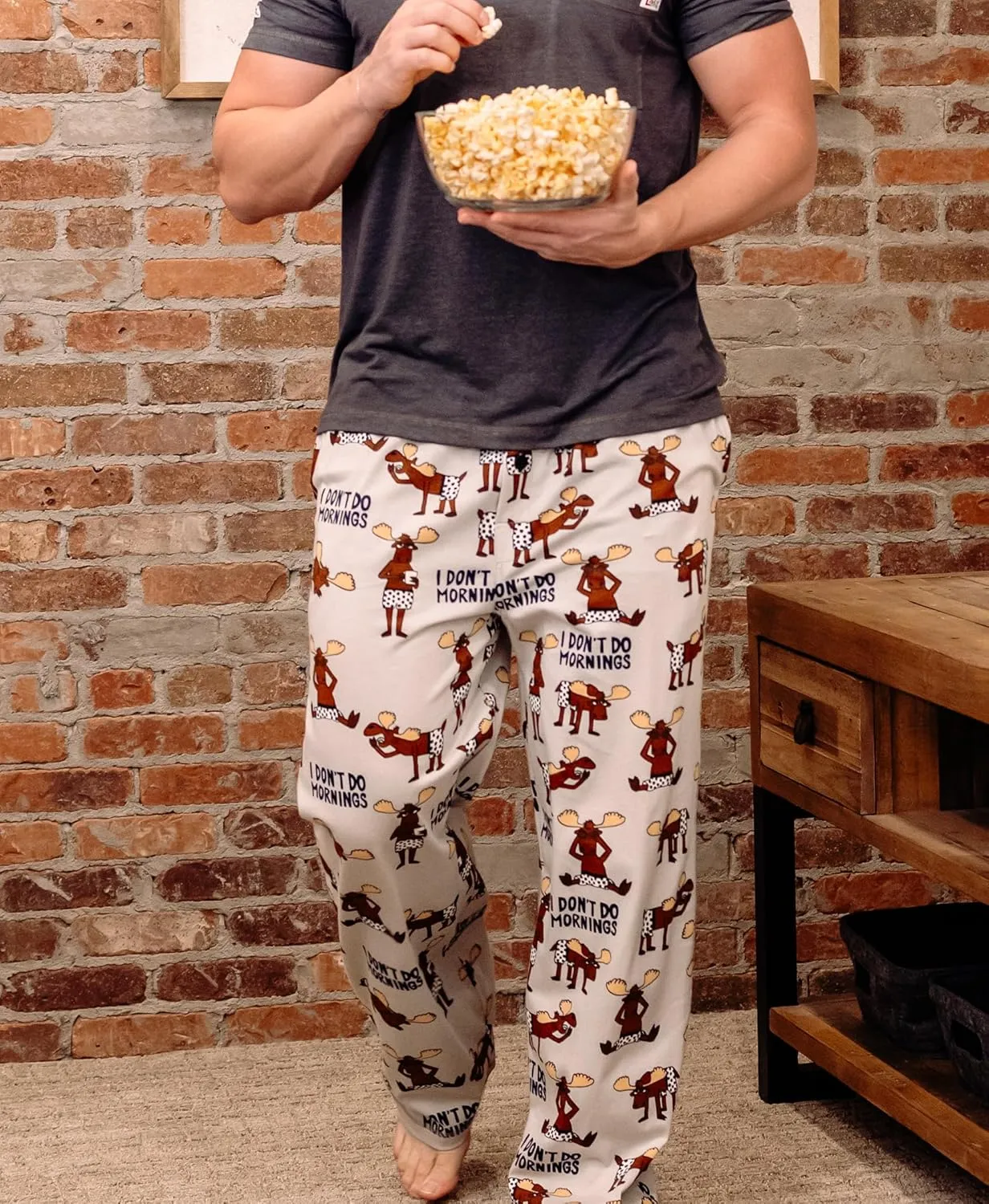Lazy One Animal Pajama Pants for Men, Men's Separate Bottoms, Lounge Pants