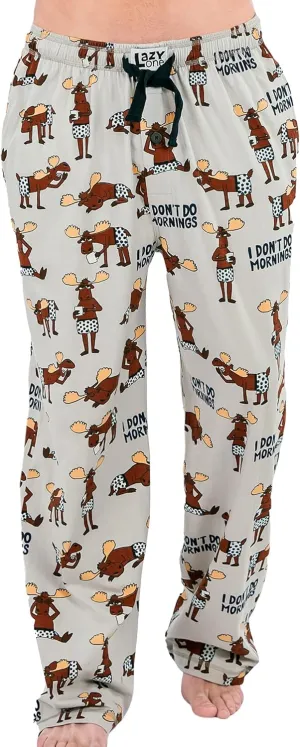 Lazy One Animal Pajama Pants for Men, Men's Separate Bottoms, Lounge Pants
