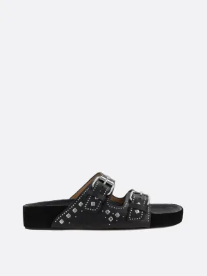 Lennyo Smooth Leather Sandals
