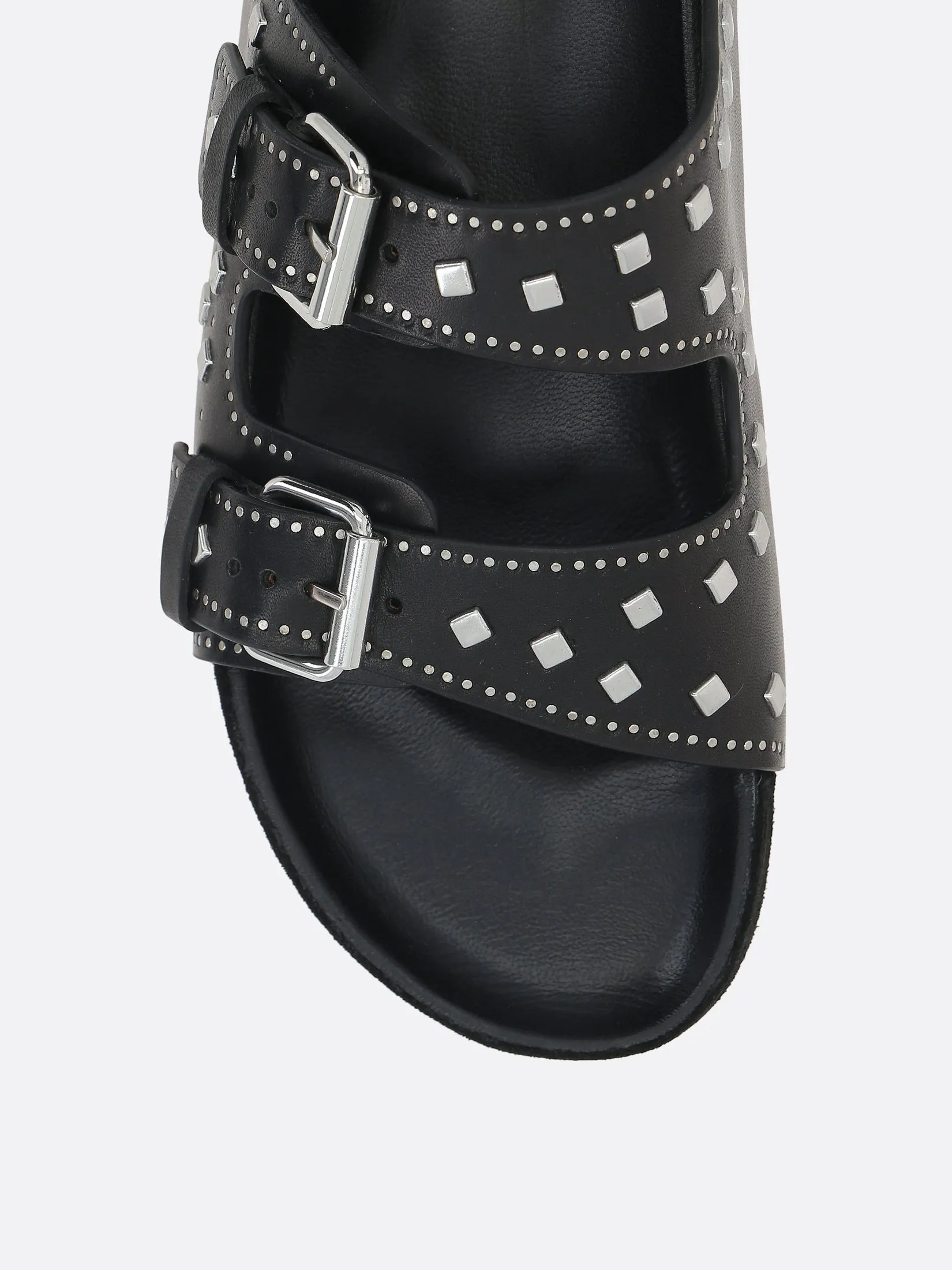 Lennyo Smooth Leather Sandals