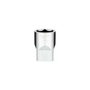 Milwaukee 45-34-9122 - 1/2 in. Drive 21MM Metric 6-Point Socket with FOUR FLAT™ Sides