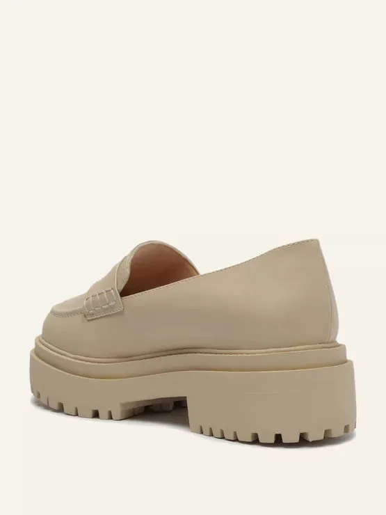Mocassim Tratorado Loafer Nude My Shoes