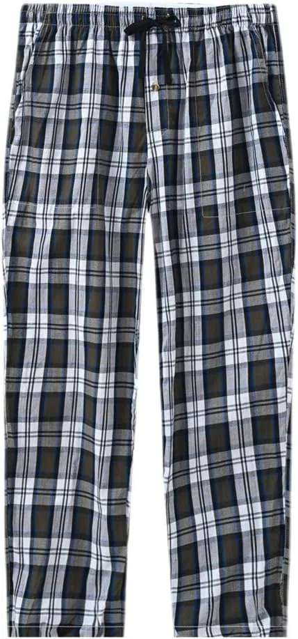 MoFiz Men's Pajama Pants Ultra Lightweight Pjs Bottoms Sleepwear Bottom Pants with Pocket Drawstring 3-Pack