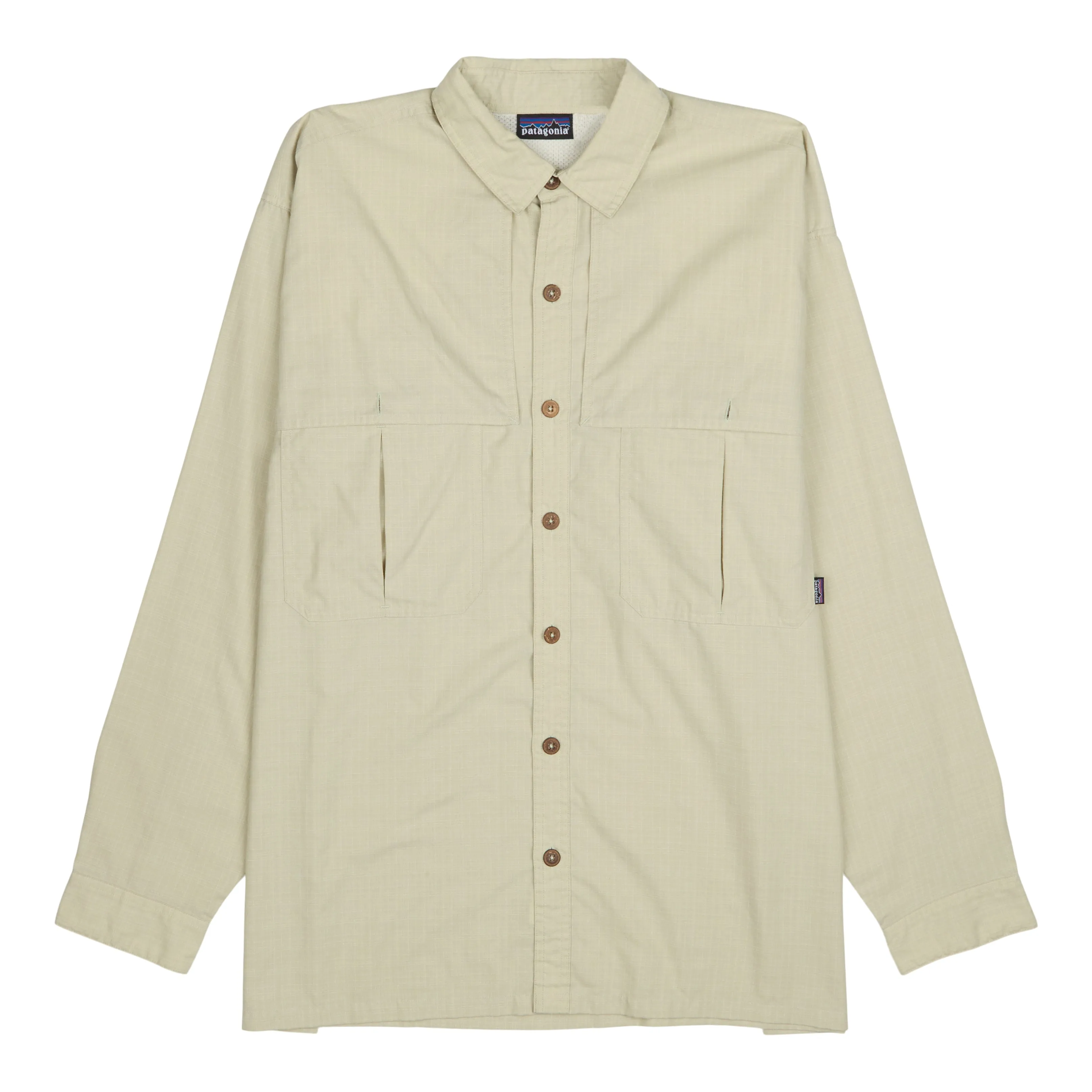 M's Long-Sleeved Tropical Flats Shirt