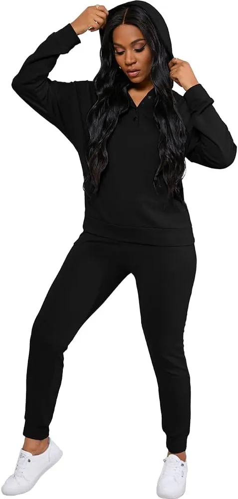 Nimsruc Two Piece Outfits For Women Jogging Suits Casual Sweatsuits Jogger