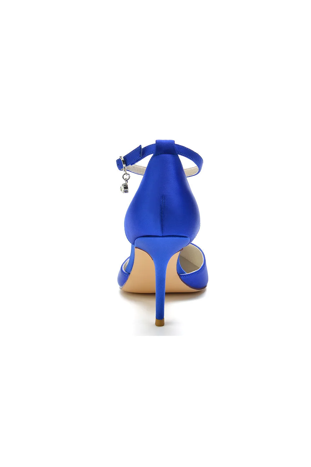 Pointed Toe Ankle Strap High Heels Shoes