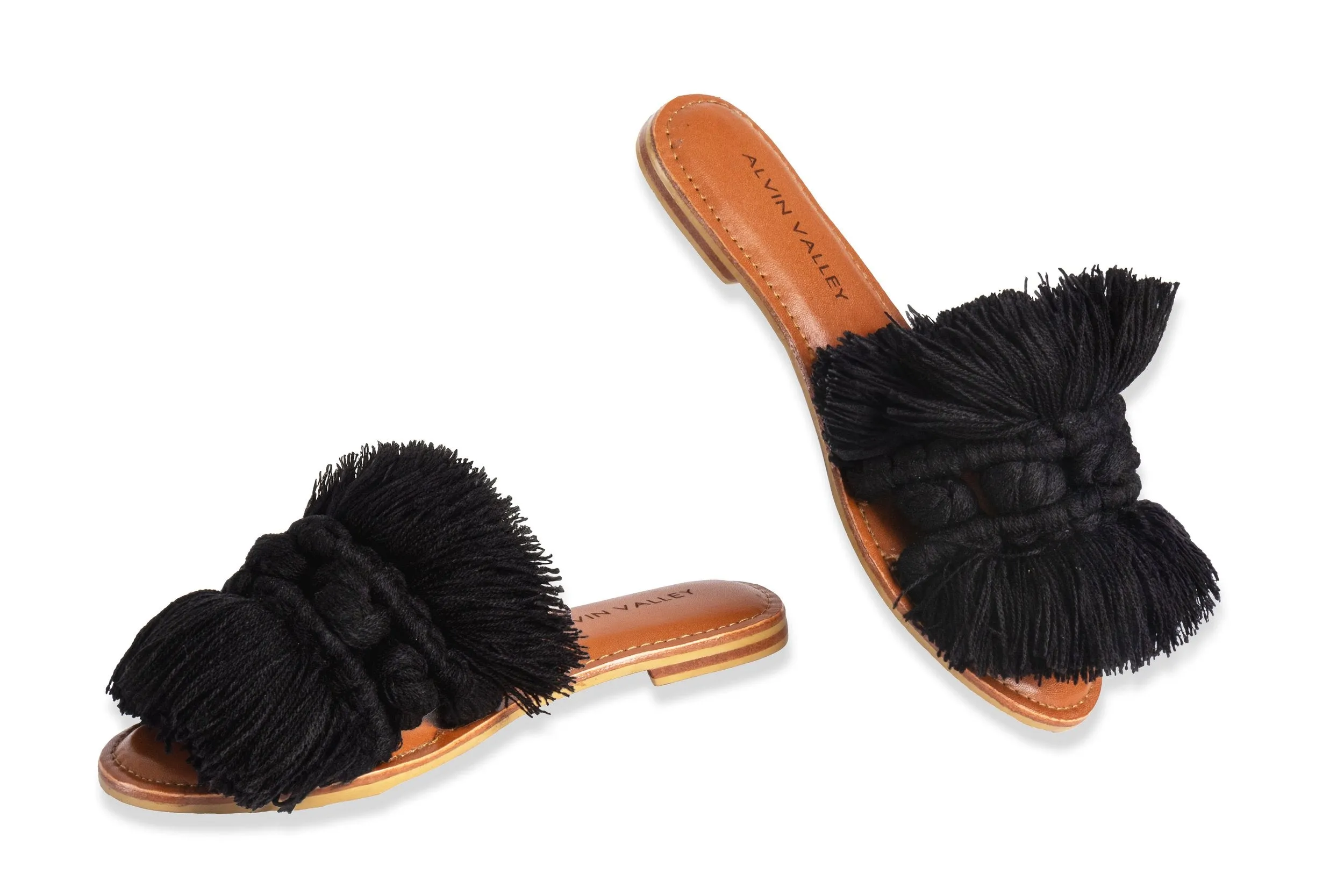 POM POM Slides - Black