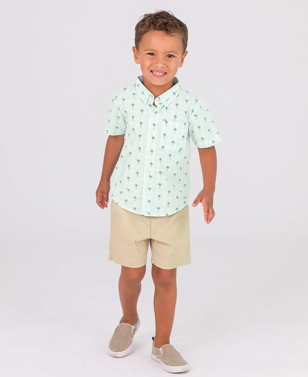 RUGGEDBUTTS Baby/Toddler Boys Lightweight Hybrid Chino Stretch Shorts