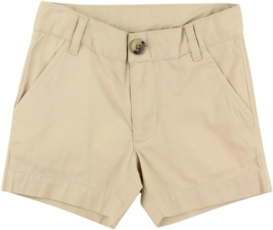 RUGGEDBUTTS Baby/Toddler Boys Lightweight Hybrid Chino Stretch Shorts