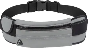 Slim Running Belts for Women, Waterproof Fanny Pack for Men,Phone Holder for Running,Reflective Waist Bag,Runners Belt Pouch,Money Belt,Waist Pack for Travel Camping Running Workout