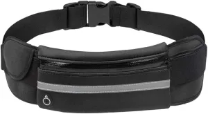Slim Running Belts for Women, Waterproof Fanny Packs for Women,Phone Holder for Running,Reflective Waist Bag,Runners Belt Pouch,Money Belt,Waist Pack for Workout Travel Running Camping